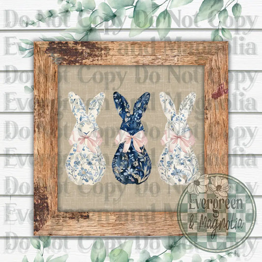 Bunny florals