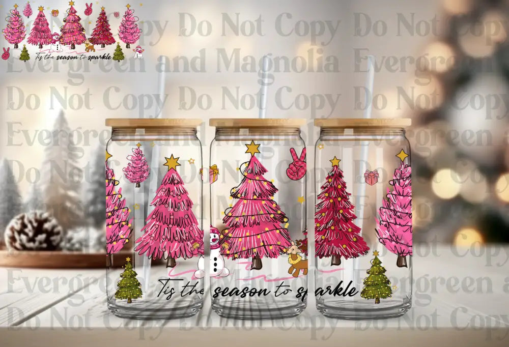 C102 Tis the season to Sparkle Pink Dreams