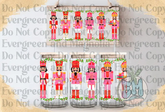 Pink nutcrackers