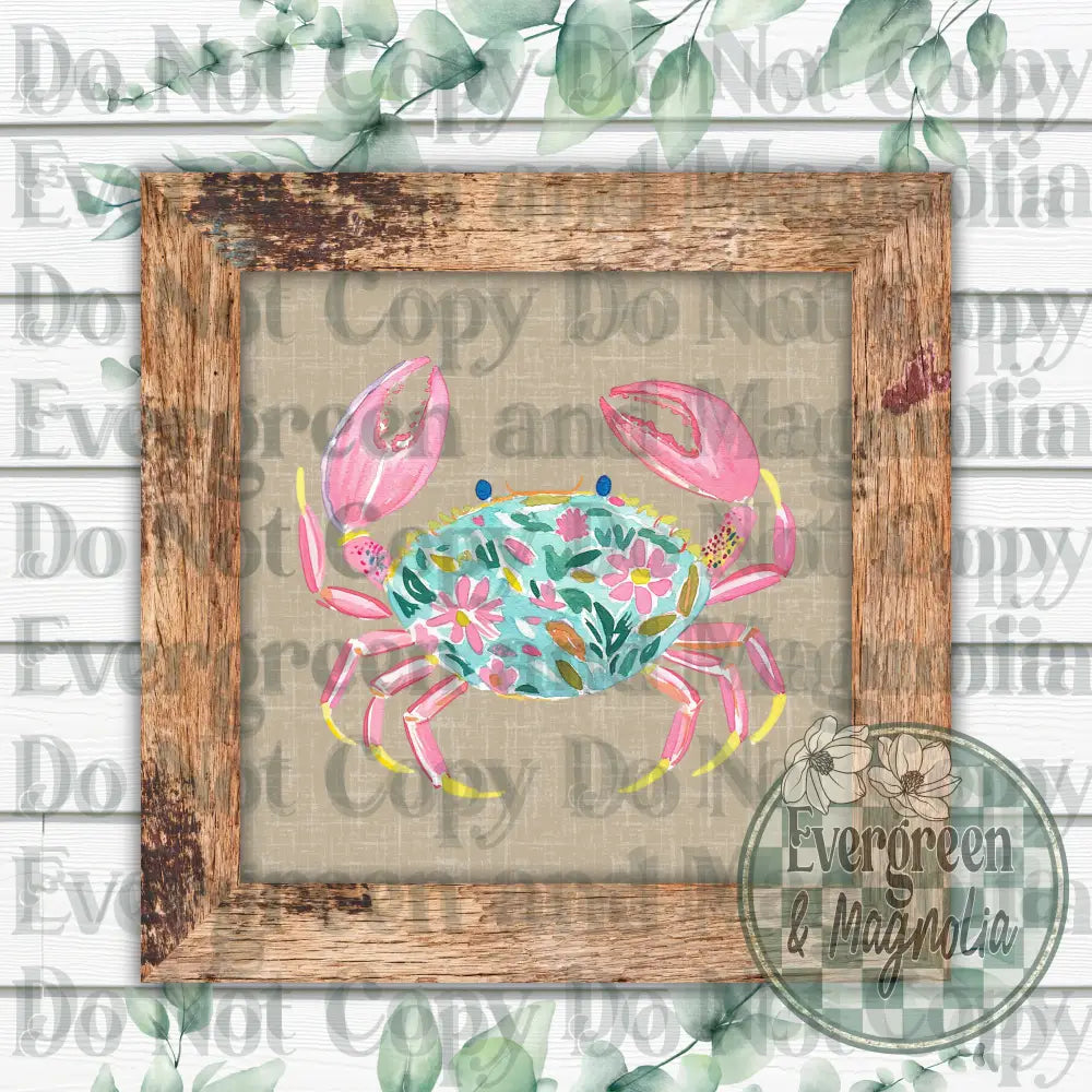 Floral crab