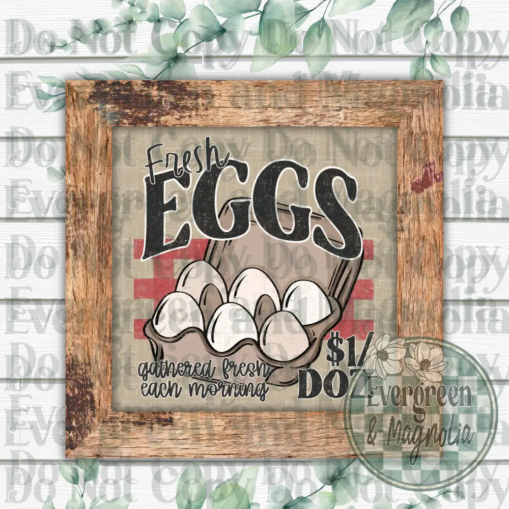 Fresh eggs