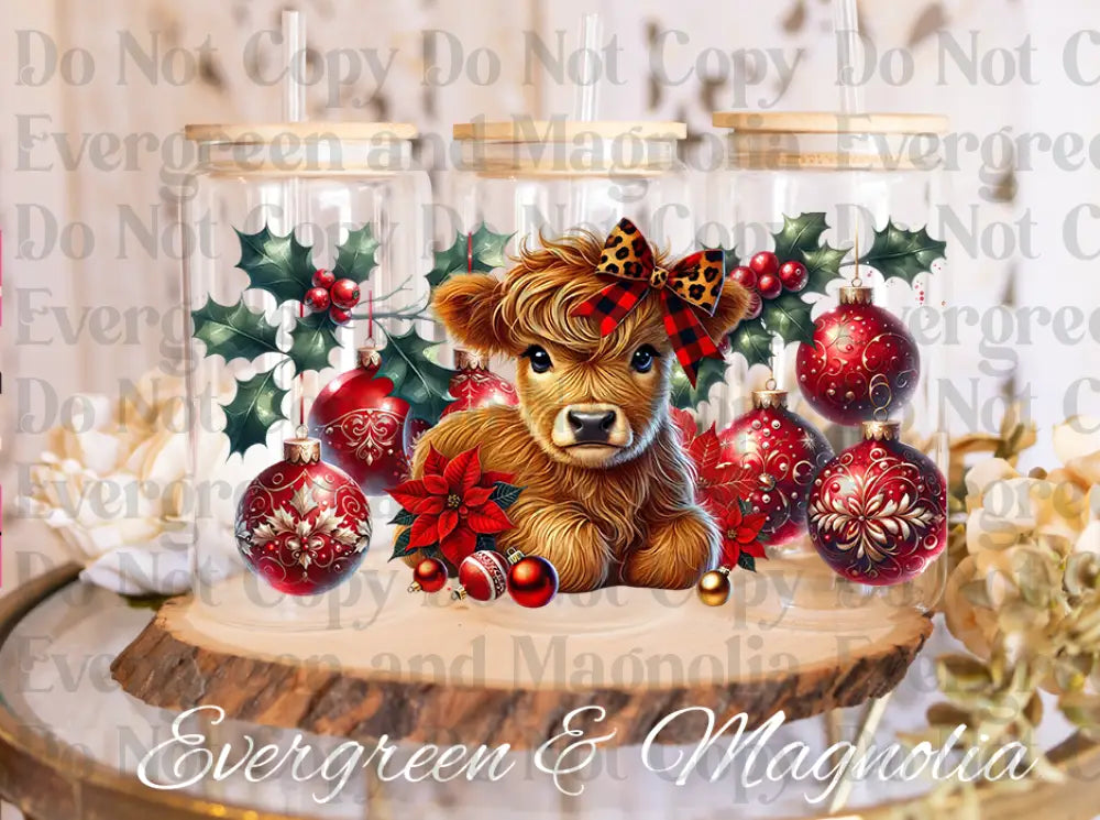highland cow christmas 5