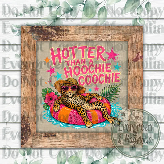 Hotter than a hoochie coochie (leopard)