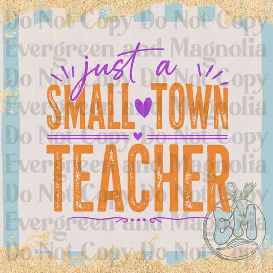 Small town teacher 4