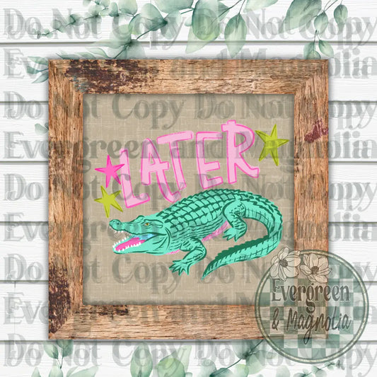 Later gator