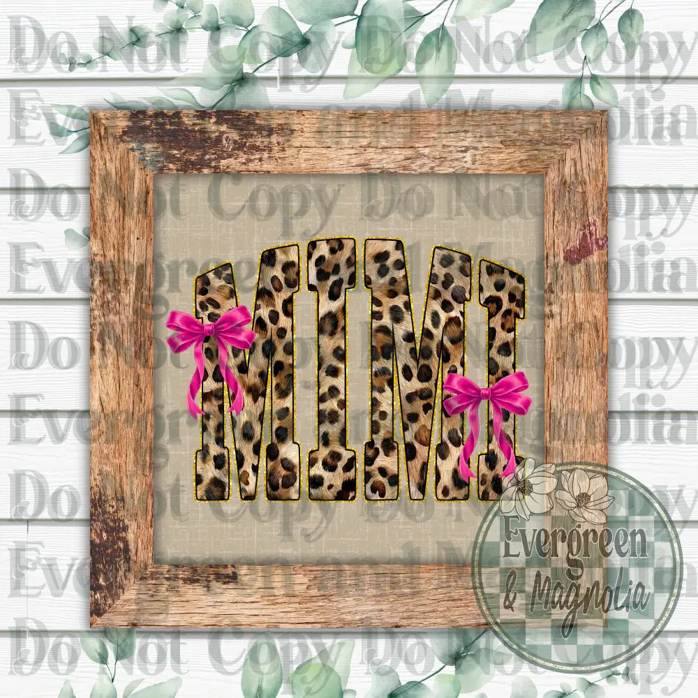 Leopard coquette mimi