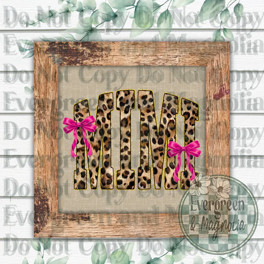 Leopard coquette mimi