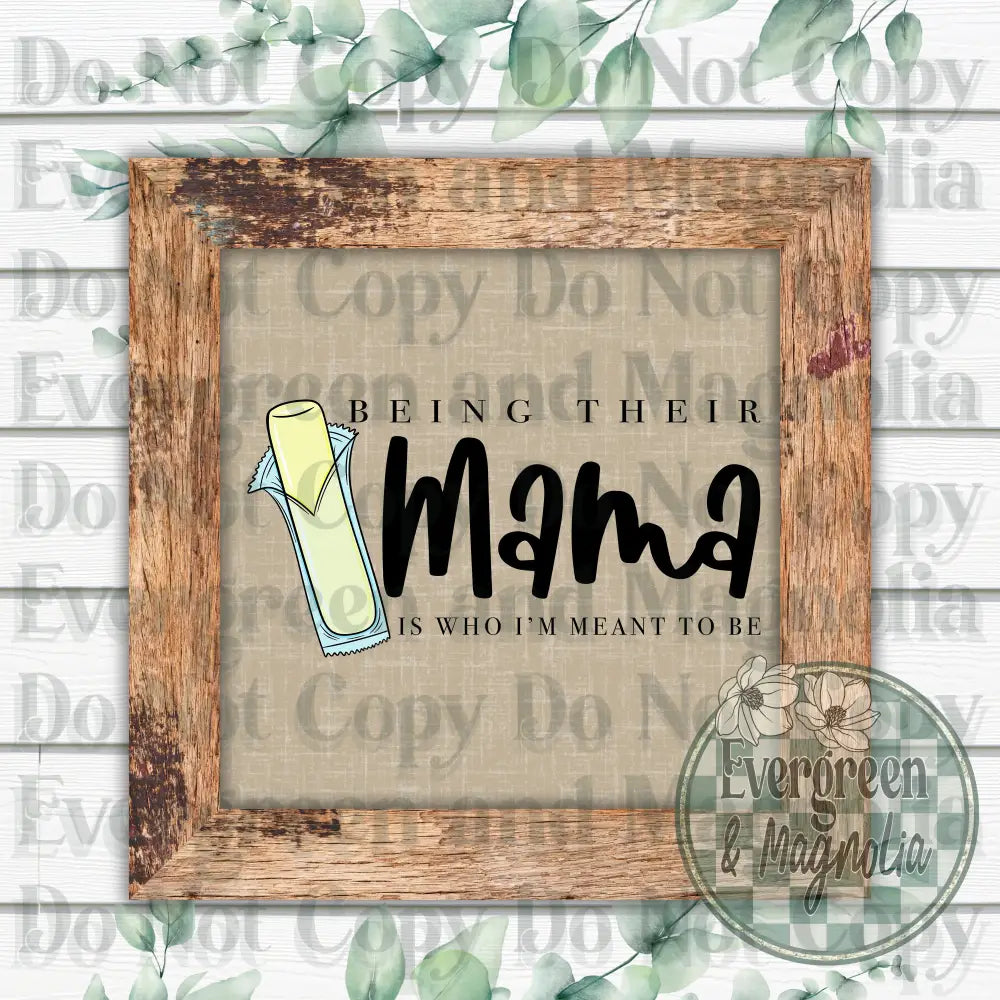 Mama string cheese (black)