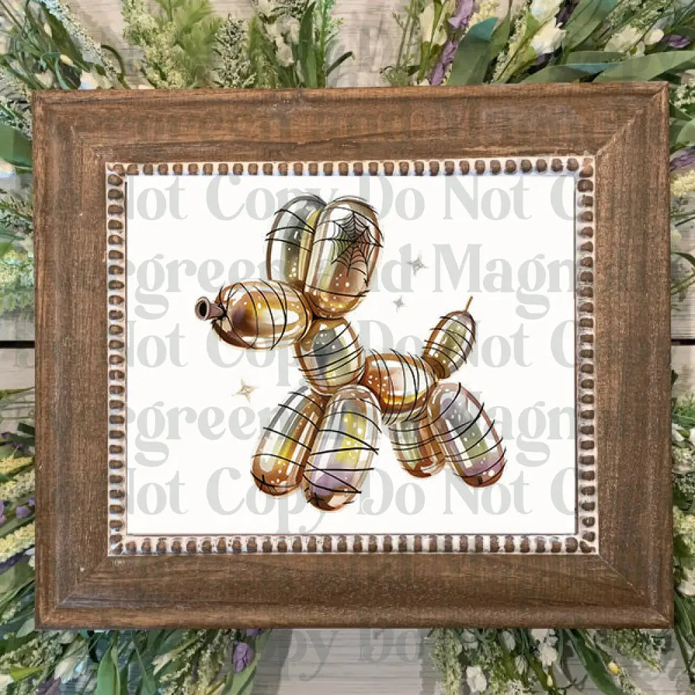 mummy balloon dog1