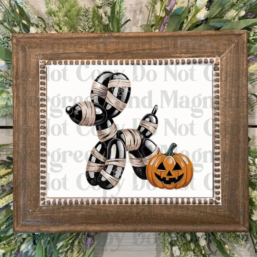 mummy balloon dog2