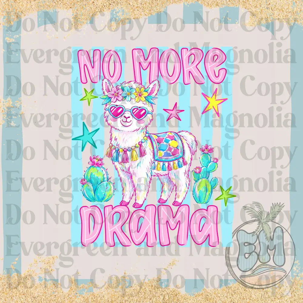 No more drama llama