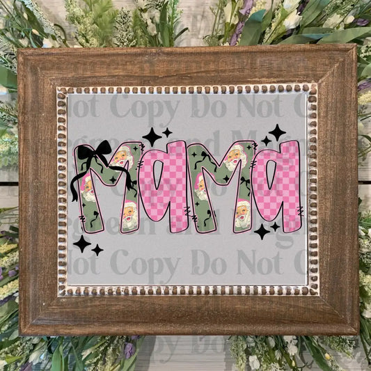 pink santa mama