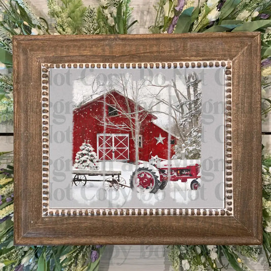 snow barn