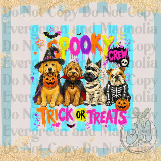 Spooky crew pups