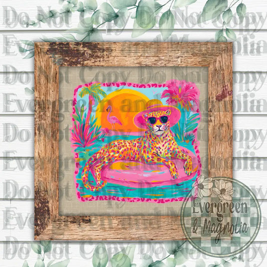Summer leopard