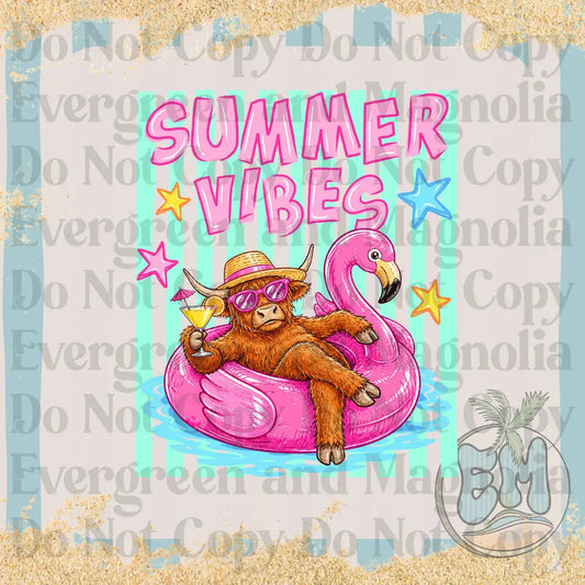 Summer vibes cow 2