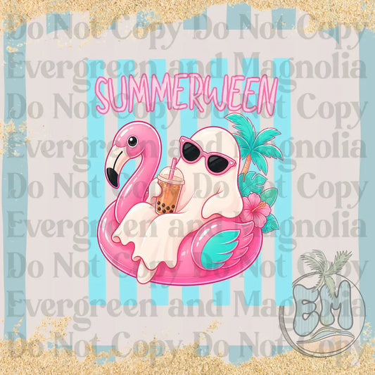 Summerween floating ghostie