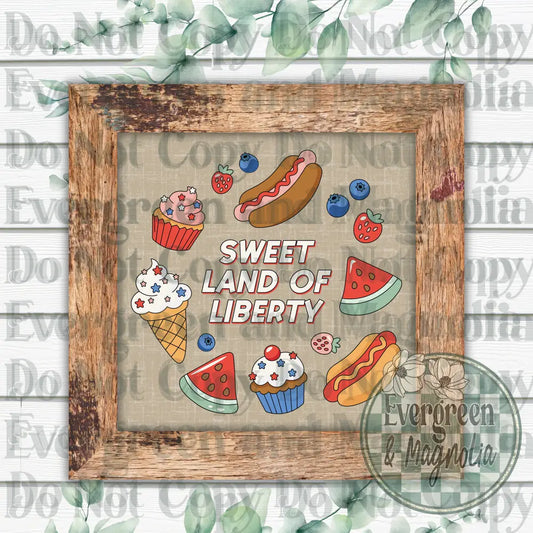 Sweet land of liberty