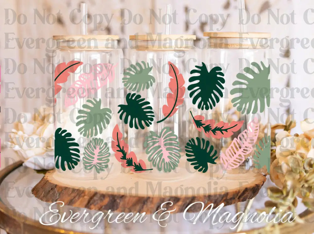 tropical leaves
