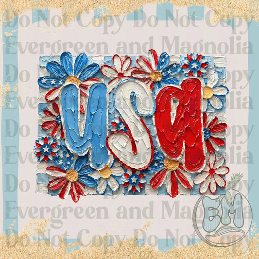 USA paint