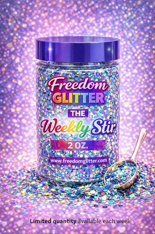 The Weekly Stir (Exclusive Mix Glitter) - 5.25.26 METALLIC Rainbow