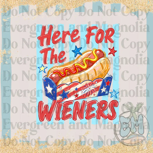 Here for the weiners