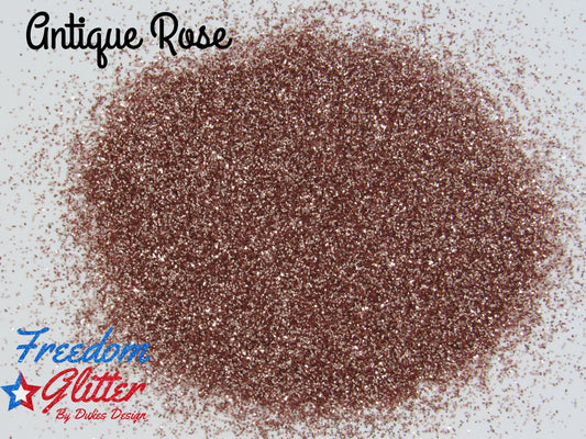 Antique Rose (Metallic Glitter)