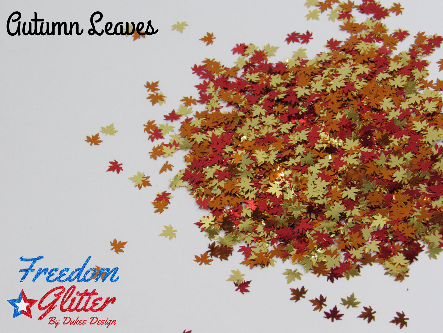 Autumn Leaves (Shape Glitter)
