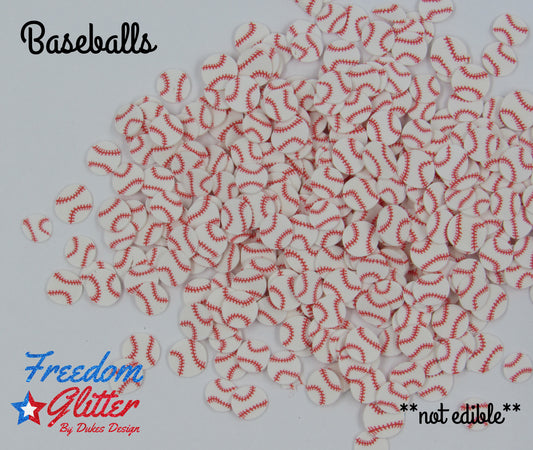 Baseballs (Polymer Clay)