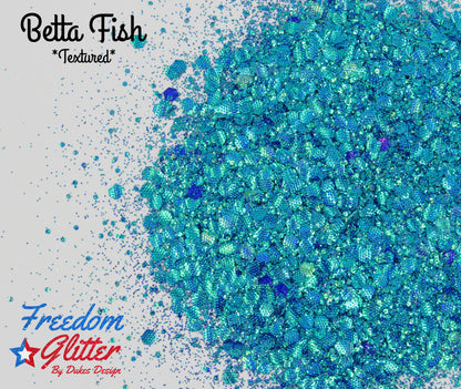 Betta Fish (Colorshift Glitter)