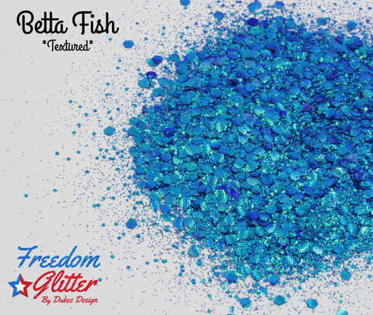 Betta Fish (Colorshift Glitter)