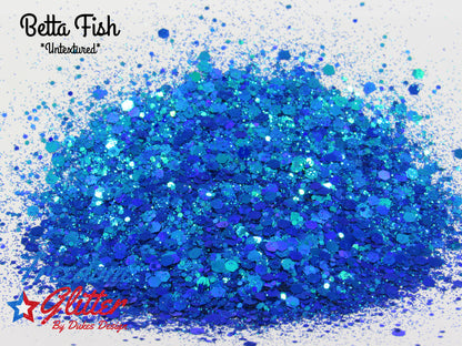 Betta Fish (Colorshift Glitter)