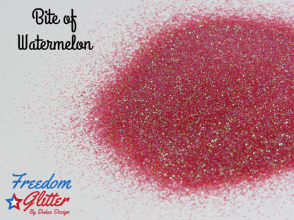 Bite of Watermelon (Iridescent Glitter)