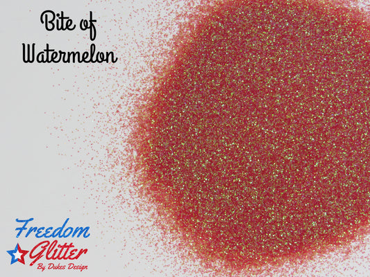 Bite of Watermelon (Iridescent Glitter)
