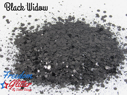 Black Widow (Metallic Glitter)