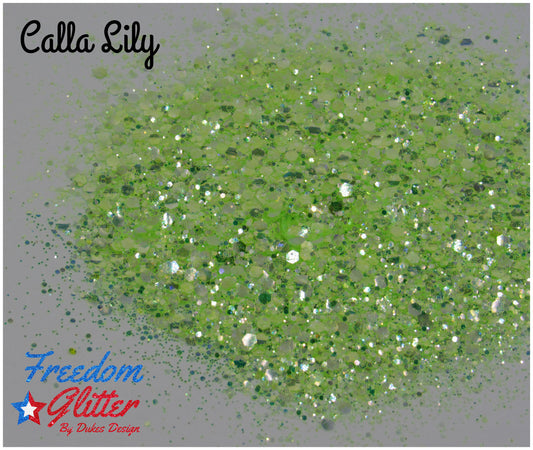 Calla Lily (Iridescent Glitter)