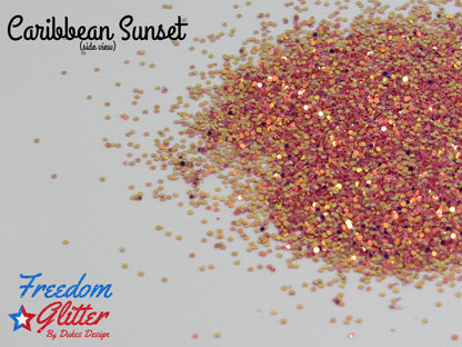 Caribbean Sunset (Colorshift Glitter)