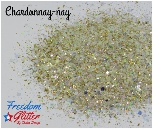 Chardonnay-nay (Holographic/Iridescent Glitter)