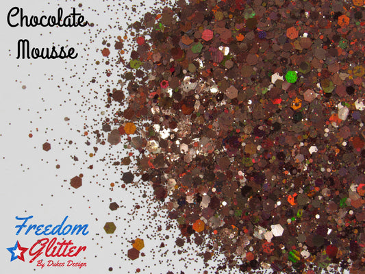 Chocolate Mousse (Holographic Glitter)