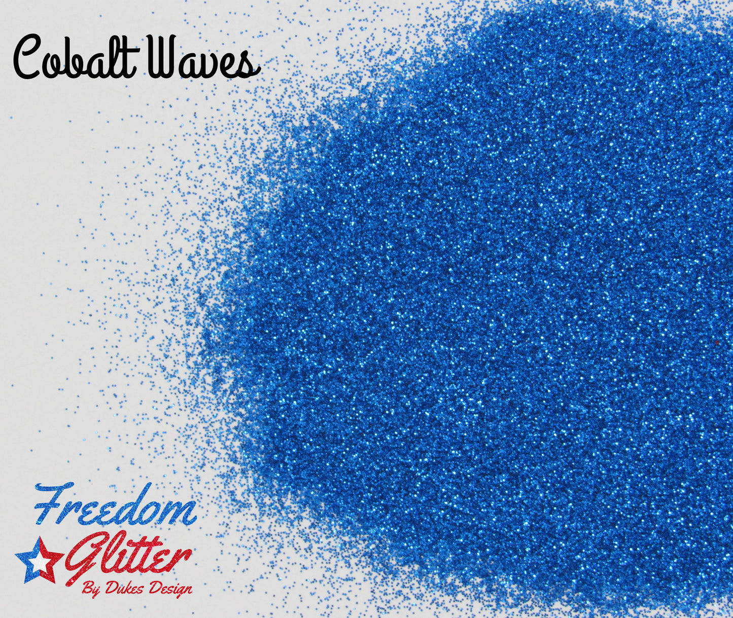 Cobalt Waves (Metallic Glitter)