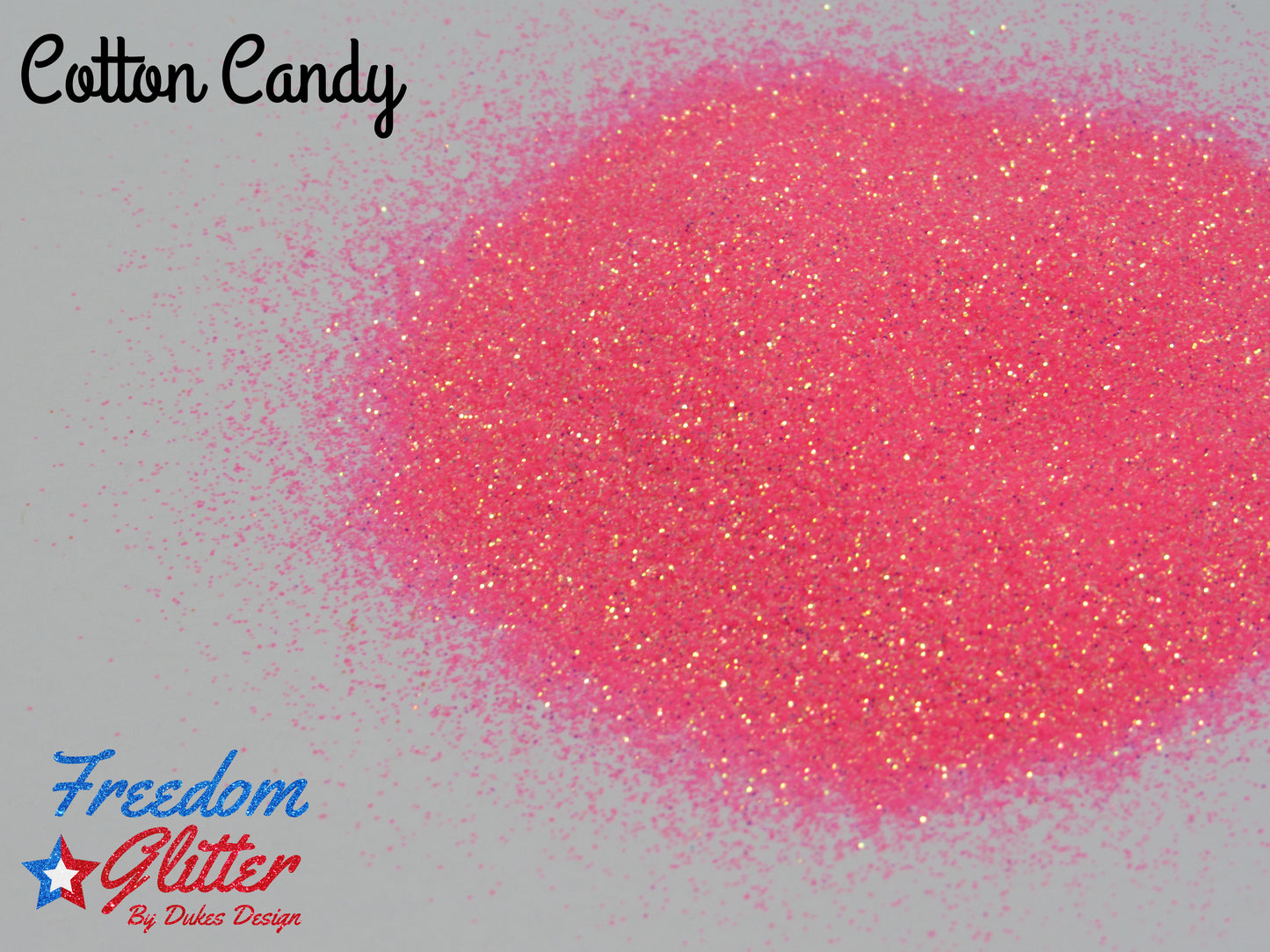 Cotton Candy (High Sparkle Iridescent Glitter)