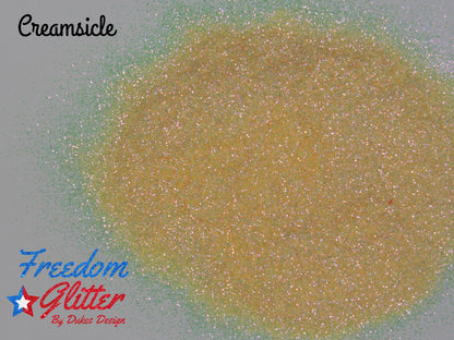 Creamsicle (High Sparkle Iridescent Glitter)