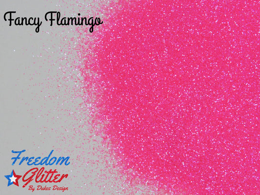 Fancy Flamingo (High Sparkle Iridescent Glitter)