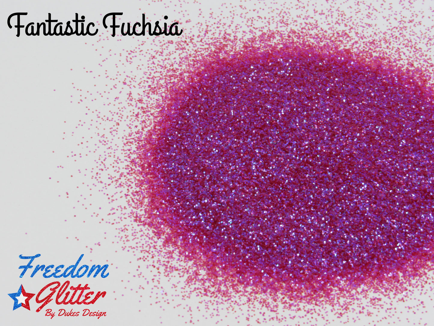 Fantastic Fuchsia (High Sparkle Iridescent Glitter)