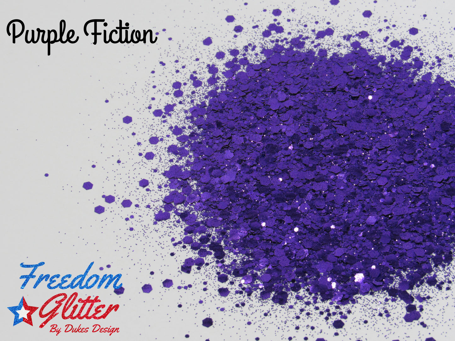 Purple Fiction (Metallic Glitter)