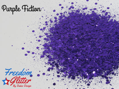 Purple Fiction (Metallic Glitter)