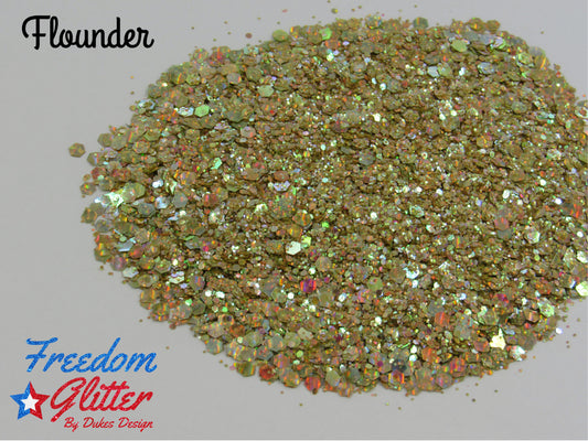 Flounder (Hologram Glitter)