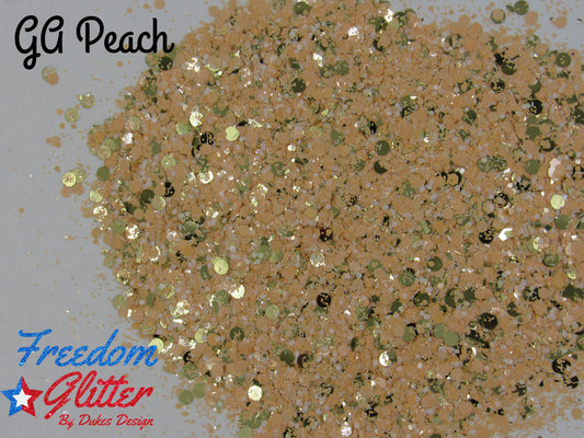 GA Peach (Western Series Glitter)