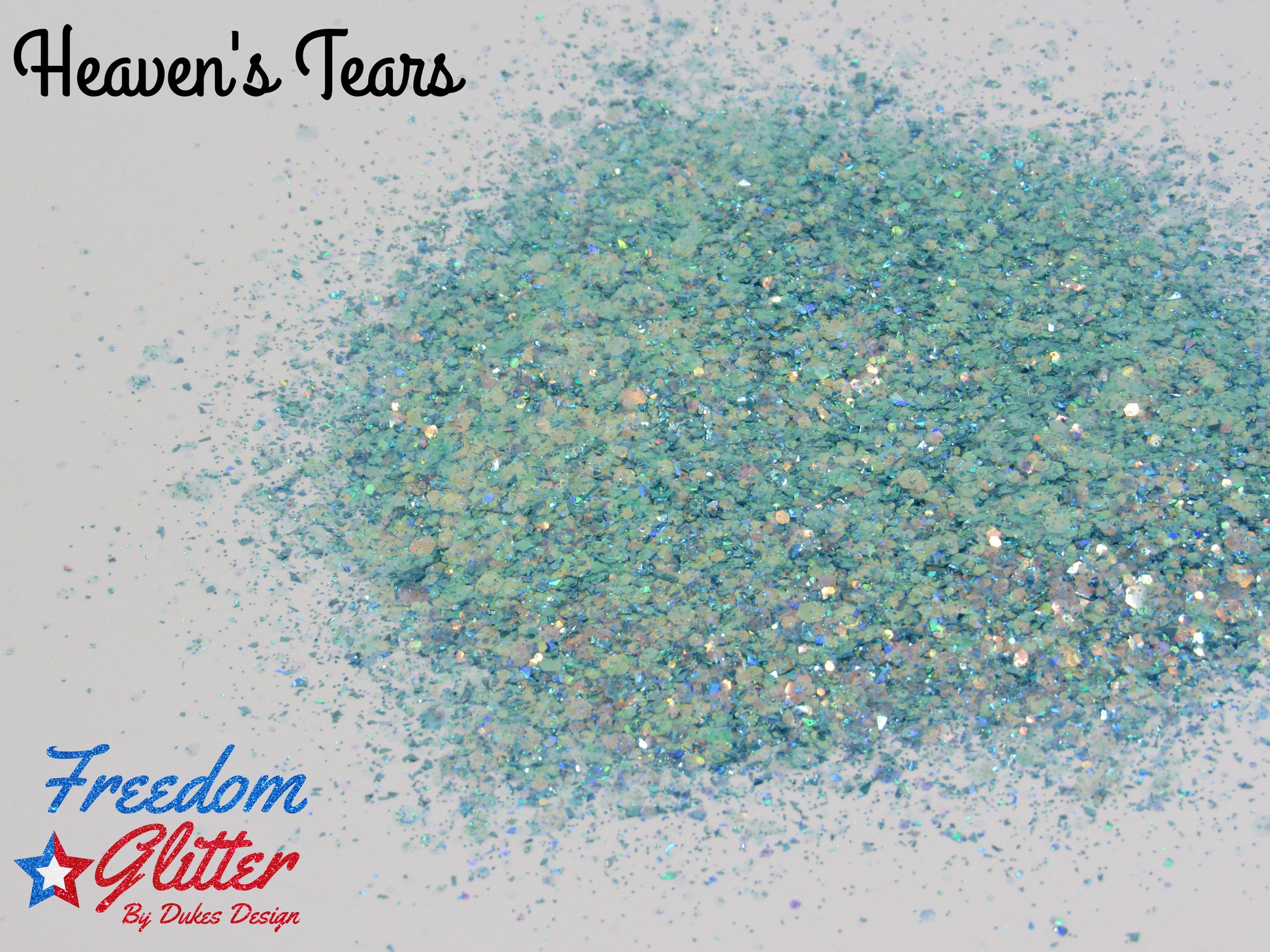 Heaven's Tears - Professional Grade Iridescent Chunky Mix Glitter