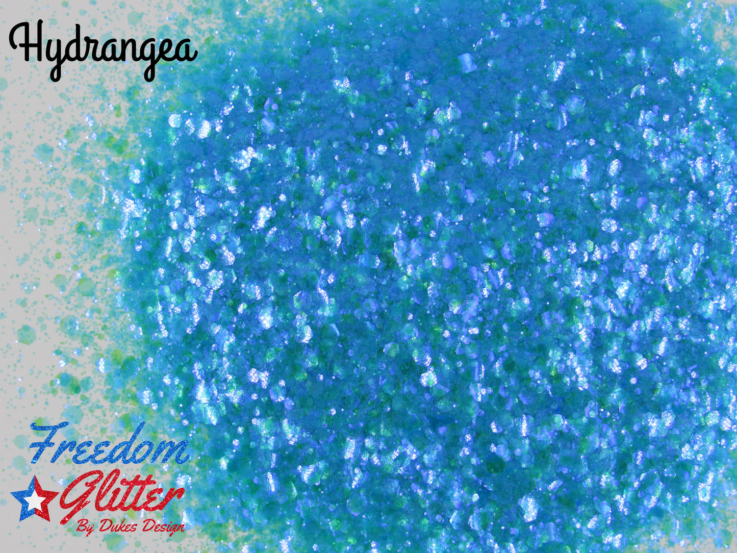 Hydrangea (Iridescent Glitter)